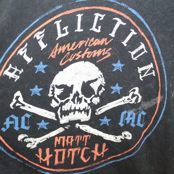 Affliction Customs Matt Hotch T-Shirt H10924 - Picture 5 of 11